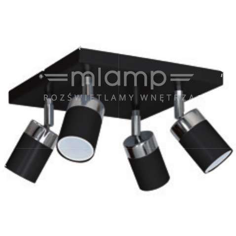 LAMPA sufitowa JOKER MLP1339 Milagro regulowana OPRAWA metalowe tuby industrialne czarne
