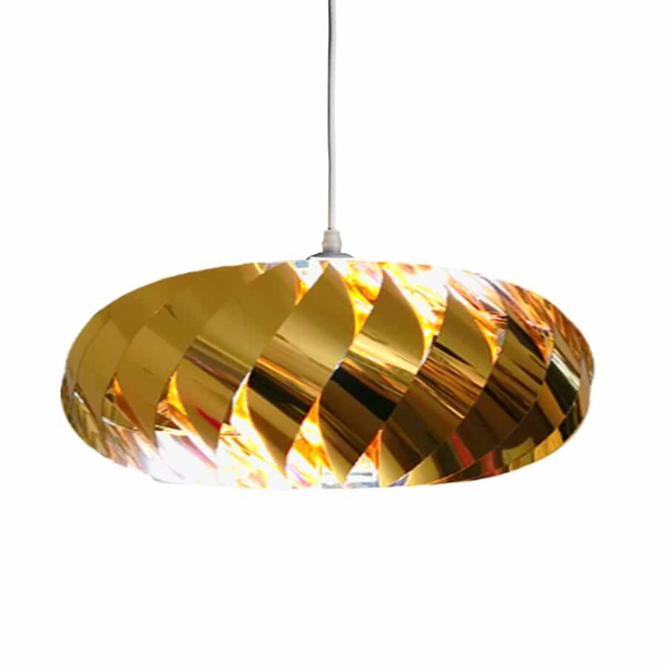 Lampa wisząca JET LP-023/1P GD Light Prestige designerska oprawa dekoracyjny zwis złoty
