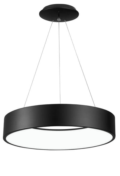 Wisząca lampa loftowa Tome Smart LED 42W pierścień czarny