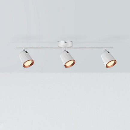 Plafon LAMPA sufitowa SOLANGE 5047 Rabalux regulowana OPRAWA metalowa LED 18W 3000K reflektorki tuby białe złote