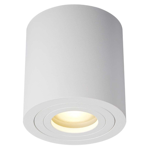 Lampa sufitowa Rondip ACGU10-158-N Zumaline metalowy downlight do łazenki biały
