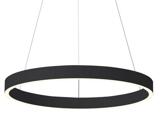 Pierścieniowa lampa wisząca Andrea AZ5100 LED 70W czarna 