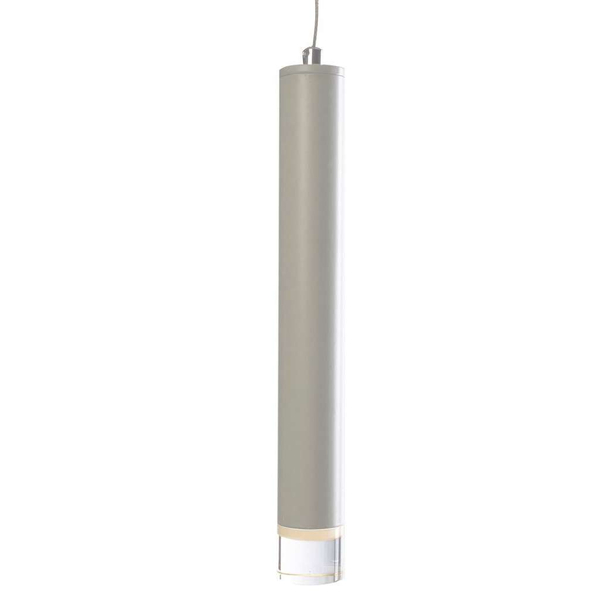 LAMPA wisząca ALBA ML188 Milagro metalowa OPRAWA zwis LED 5W 4000K sopel tuba biała