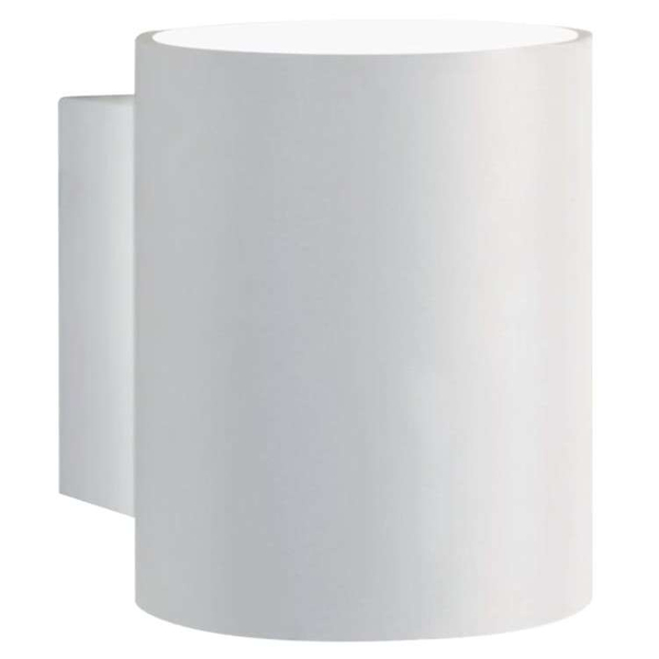 LAMPA ścienna OREGON LP-106/1W WH Light Prestige metalowa OPRAWA tuba loftowy kinkiet biały