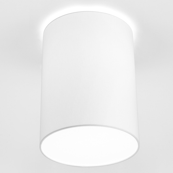 Sufitowa lampa minimalistyczna Cameron 9685 biała tuba abażurowa