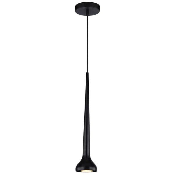 Minimalistyczna LAMPA wisząca TORONTO P01588BK Cosmolight nowoczesny zwis do kuchni czarny