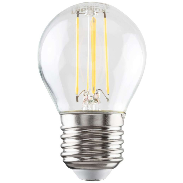 Żarówka dekoracyjna 1595 Rabalux LED G45 E27 bańka 4W 450lm 230V 2700K biała ciepła