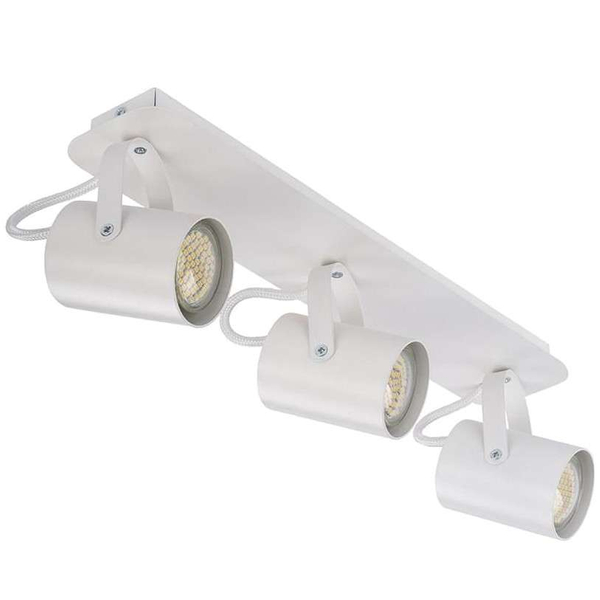 Natynkowa LAMPA sufitowa KAMERA 32556 Sigma metalowa OPRAWA listwa SPOT reflektorowe tuby białe