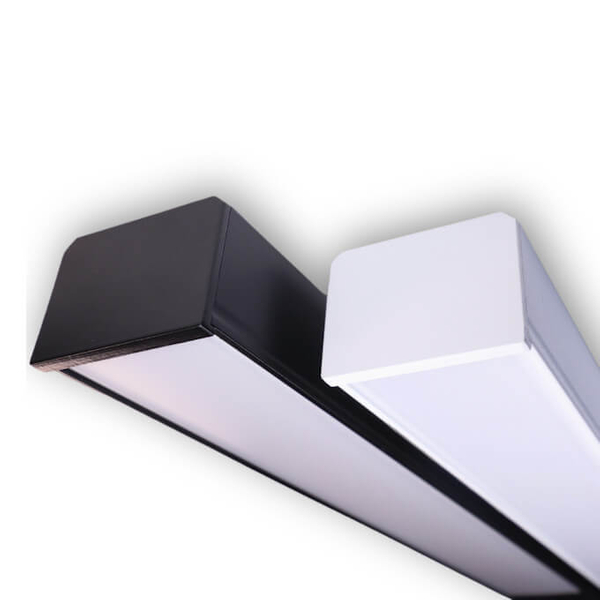 Podłużny plafon nasufitowy Pietra 3133A2202-32 Elkim LED 36W 4000K  listwa biała