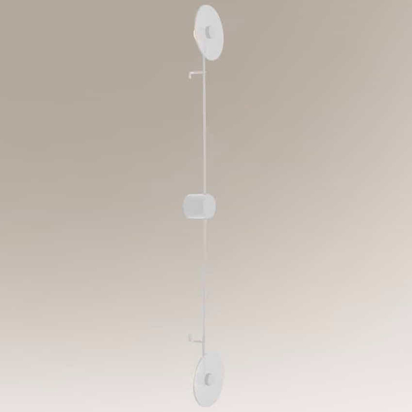 LAMPA ścienna FURANO 8492 Shilo loftowa OPRAWA metalowy kinkiet LED 12W 4000K pręty amadeo białe