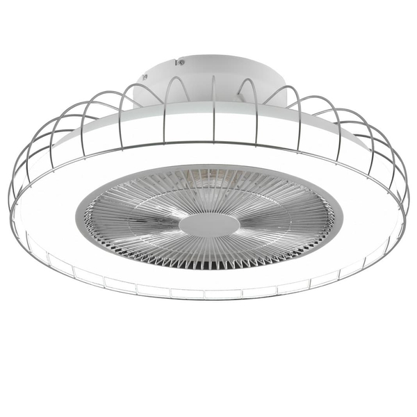 Lampa sufitowa SANDFJORD R64122106 RL Light LED 30W 2700-6500K wentylator srebrny
