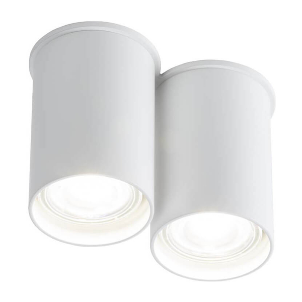 Downlight LAMPA sufitowa ARIDA 7011 Shilo natynkowa OPRAWA reflektorowa do łazienki tuby białe