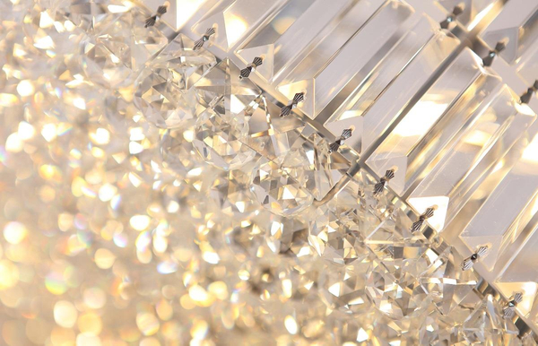 Plafon LAMPA sufitowa PUCCINI C0127 Maxlight kryształowa OPRAWA okrągła glamour crystal przezroczysta