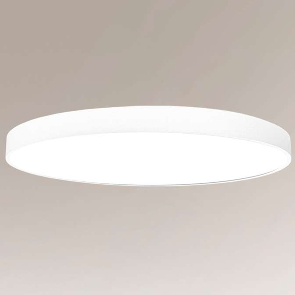 Loftowa LAMPA sufitowa NUNGO 6003 Shilo metalowa OPRAWA okrągła LED 23W 3000K plafon biały
