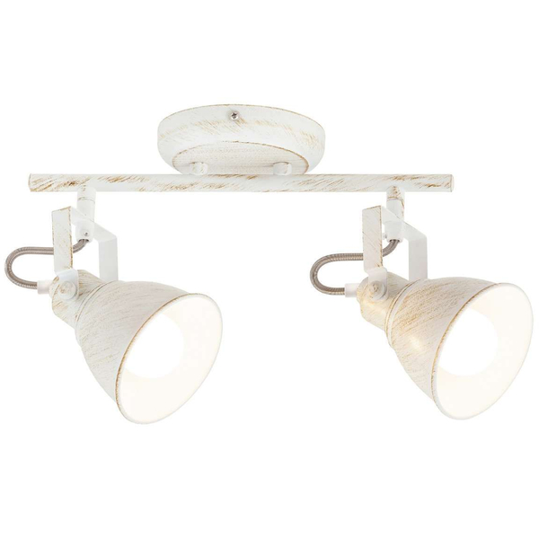 Plafon LAMPA sufitowa VIVIENNE 5967 Rabalux industrialna OPRAWA ścienna LISTWA regulowane reflektorki retro białe