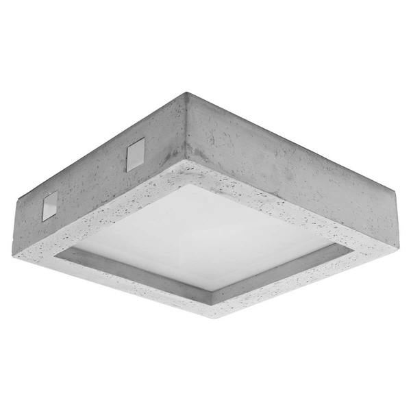 Betonowy plafon kuchenny SL.0995 LED 18W kwadratowa lampa sufitowa