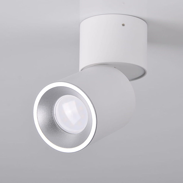 Natynkowa lampa regulowana ASTRA 314031 biały reflektor do biura