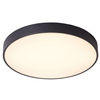 Plafon LAMPA sufitowa ORBITAL 5361-860RC-BK-3 Italux metalowa OPRAWA okrągła LED 24W 3000K natynkowa czarna