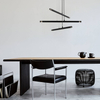 Wisząca lampa listwy MELODY 33379 Sigma kaskada do sypialni czarna