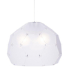 Wisząca lampa geometryczna Dome ST-4001 Step sześcian biała