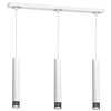 Wisząca LAMPA loft DANI MLP6228 Milagro metalowa OPRAWA industrialny ZWIS tuby na listwie białe