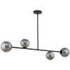 LAMPA sufitowa ROMA 32081 Sigma metalowa OPRAWA loftowa molecular czarna szara