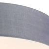 Plafon LAMPA sufitowa KIOTO 31-64684 Candellux abażurowa OPRAWA okrągła szara