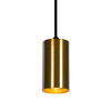 Wisząca lampa pokojowa Vigo K-4890 Kaja tuba czarna patyna zwis z metalu