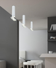 Lampa sufitowa regulowana 2282756 Candellux tuba biała