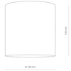 Plafon LAMPA sufitowa IOS 8735 Nowodvorski metalowa OPRAWA tuba LED 30W 3000K downlight okrągły biały