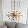 Wisząca lampa na łańcuchu L&-190303 Light& gwiazda mosiądz nikiel