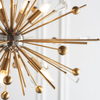 Wisząca lampa na łańcuchu L&-190303 Light& gwiazda mosiądz nikiel