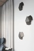 Kinkiet LAMPA ścienna SL.0425 metalowa OPRAWA geometryczna czarna