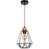 Wisząca lampa Primo 31-06189 Candellux klosz druciany złota czarna