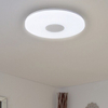 Plafon LAMPA sufitowa NOLAN 1428 Rabalux okrągła OPRAWA z pilotem LED 72W 3000-6500K biała srebrna