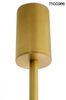 Okrągła lampa wisząca Essence LED 10W 3000K metalowa złota