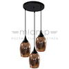 LAMPA wisząca MARINA 33-51608 Candellux szklana OPRAWA zwis kaskada miedziana