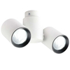 Plafon LAMPA sufitowa BOSTON LP-741/2W WH/BK Light Prestige regulowana OPRAWA tuby metalowe białe czarne