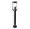 Zewnętrzna LAMPA stojąca FIORD 312310 Polux ogrodowa OPRAWA metalowy słupek outdoor IP44 czarny