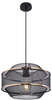 Lampa wisząca Bellona 54020H1 ażur nad stół czarny złoty