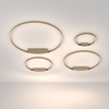 Lampa sufitowa plafon Rim MOD058CL-L25BS4K LED 25W mosiądz