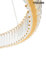 Wisząca lampa glamour LIBERTY 60 zwis LED 36W 3000K złoty