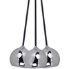 Wisząca lampa James FH5953-BCB-120 Italux kule balls chrom