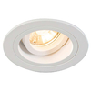 Wpust LAMPA sufitowa CHUCK DL ROUND 92699 Zumaline metalowa OPRAWA oczko do zabudowy białe