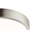 LAMPA sufitowa VITOS 12366-22 Globo metalowa OPRAWA okrągła LED 22W 4000K plafon nikiel