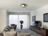 Plafon Kamilla 67237-36 pierścienie LED 36W czarne białe