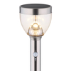 Lampa stojąca ogrodowa Solar 33436 Globo LED 6W 3000K z czujnikiem IP44 srebrna