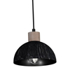Wisząca lampa ERIK MLP7641 Milagro do jadalni czarna
