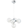 LAMPA wisząca BRIELLA 2623 Rabalux szklana OPRAWA zwis kule balls molekuły przezroczyste
