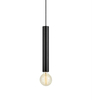Wisząca lampa minimalistyczna Sencillo okrągła czarna